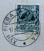XVII FIERA DI BOLOGNA - 17/5/1953 Annullo Speciale Su Cartolina Di BOLOGNA  PALAZZO COMUNALE  - VIAGGIATA  -F.ER.440 - Other & Unclassified