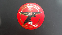 AUTO-COLLANT ESCADRON DE CHASSE 2.11 VOSGES TOUL ROSIERES SPA 91 - Poste Aérienne Militaire