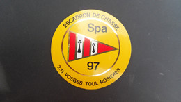 AUTO-COLLANT ESCADRON DE CHASSE 2.11 VOSGES TOUL ROSIERES SPA 97 - Poste Aérienne Militaire