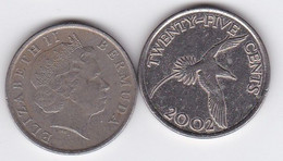 Bermuda - 25 Cents 2002 VF Lemberg-Zp - Bermuda