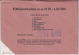 Bund Kl Bauwerke 8 Bildpostkarten P 86 Auflage A 20 Komplett Ungebr 1965 - Geïllustreerde Postkaarten - Ongebruikt