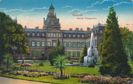 HANAU SCHLOSS PHILIPSRUHE     FELDPOSTKARTE  1916      2 SCANS - Hanau