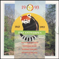 FLEURS DE COINS / STEMPELGLANS / STEMPELGLANZ / - FDC - Zoo D'anvers / Zoo Van Antwerpen / Antwerpener Zoo / Antwerp Zoo - FDC, BU, BE & Muntencassettes