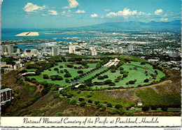 Hawaii Oahu National Memorial Cemetery Of The Pacific At Punchbowl - Oahu