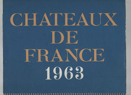 Saint-Herblain (Loire Atlantique). Station ESSO Standard S. A. F. Calendrier "Châteaux De France". Année 1963 - Big : 1961-70