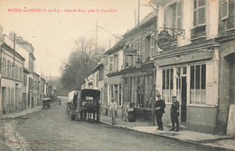 78 - YVELINES - ROSNY-SUR-SEINE - Grande Rue - Café Du Commerce, Réparation Auto, Attelages - 10875 - Rosny Sur Seine