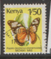 Kenya  1988  SG   440a  1,50  Butterfly  Fine Used - Kenya (1963-...)