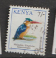 Kenya  1993  SG   596  7s Kingfisher    Fine Used - Kenya (1963-...)