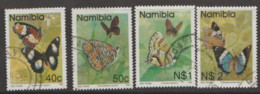 Namibia 1993  SG  627,8,32,3  Butterflies  Fine Used - Namibia (1990- ...)