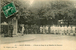 St Mihiel * 1909 * L'entré Du Camp Du 29ème Bataillon De Chasseurs * Régiment - Saint Mihiel