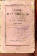Souvenirs D'un Sibérien Extraits Des Mémoires De Rufin Piotrowski - 3e édition - Collection Bibliothèque Rose Illustrée. - Other
