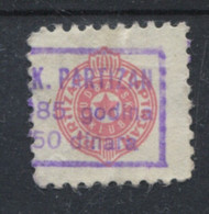 Yugoslavia 70-80's, Football Club Partizan, Stamp For Membership, Red Star - Revenue, Tax Stamp - Servizio