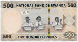 RWANDA 500 FRANCS P-42 BRIDGE - STUDENTS 2019 UNC - Ruanda