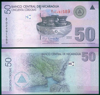 Banknote Nicaragua 50 Córdobas 2007 Pick-203 UNC (catalog US$9) - Nicaragua