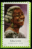 VERINIGTE STAATEN ETATS UNIS USA 2014 CELEBRITY CHEFS: EDNA LEWIS F USED ON PAPER SC 4922 MI  YT  SG 5539 - 2011-...