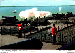 Canada Ontario Kingston Old Fort Henry Artillery Salute - Kingston