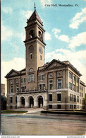 Vermont Montpelier City Hall Curteich - Montpelier