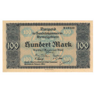 Billet, Memel, 100 Mark, 1922, 1922-02-22, KM:9, SUP+ - Lituanie