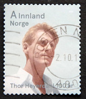 Norway 2014 100th Anniversary Of The Birth Of Thor Heyerdahl MiNr.1847  ( Lot  G 2446 ) - Oblitérés