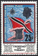 Trinidad And Tobago 1969 - Mi 236 - YT 240 ( Flag & Map ) - Trinidad & Tobago (1962-...)