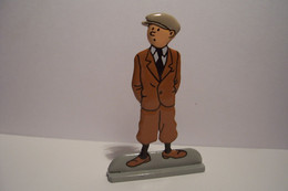 TINTIN  -  Figurine  Hergé  - N°5  - ( Pas De Reflet Sur L'original ) - Tintin