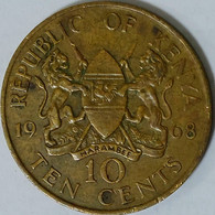 Kenya - 10 Cents 1968, KM# 2 (#1316) - Kenya