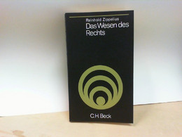 Das Wesen Des Rechts. Eine Einführung In Die Rechtsphilosophie. Beck'sche Schwarze Reihe Band 35. - Diritto