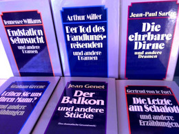 Konvolut: 6 Bände Dramen Und Erzählungen - Deutschsprachige Autoren