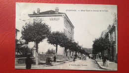 01 - OYONNAX - HOTEL VARIN ET AVENUE DE LA GARE - Oyonnax