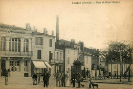 Langon * Place Et Allées Maubec * Pâtisserie * Cercle De L'égalité - Langon