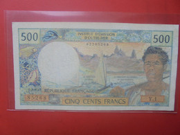 NOUMEA 500 FRANCS 1969-92 Signature N°5 Circuler (L.7) - Nouméa (New Caledonia 1873-1985)