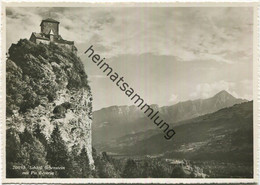 Schloss Ortenstein Mit Piz Beverin - Foto-AK Grossformat - Verlag Foto-Gross St. Gallen - Bever