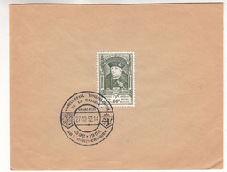 U.P.U. - Belgique - Document De 1952 - Oblit Charleroi - Tassis - Cartas