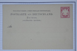 BA18  BAYERN  GERMANY  BELLE CARTE    ENTIER  1920   +++ +NON VOYAGEE++ NEUVE - Interi Postali