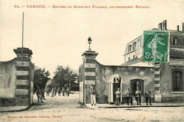 Verdun * Entrée Du Quartier Villars , Anciennement Bevaux - Verdun