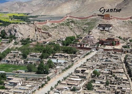 Tibet Gyantse Kumbum Aerial View New Postcard - Tibet