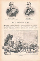 A102 1224 Adolf Karpellus Wien 5. Österreichische Schützenbund Artikel / Bilder 1898 !! - Autres & Non Classés