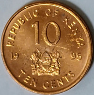 Kenya - 10 Cents 1995, KM# 31 (#1319) - Kenya