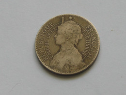 MARTINIQUE - 50 Centimes 1922 - Monnaie RARE !!!   **** EN ACHAT IMMEDIAT **** - West Indies