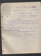 Barcelona (Espagne) Corresppondance Commerciale  ANTONIO BORRELL  VIDAL (PPP38408) - España