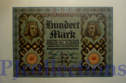 GERMANY 100 MARK 1920 PICK 69b AUNC - Administration De La Dette