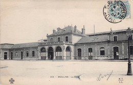 CPA - 03 - MOULINS - La Gare M.T.I.L - Moulins