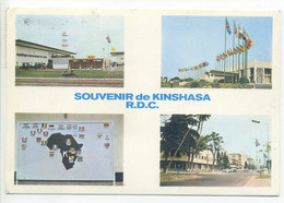 CPSM Multivues - Congo - Souvenir De Kinshasa (ex Zaire) - R.D.C. - Foire, Cité De L'OUA - Bd 30 Juin - Kinshasa - Léopoldville
