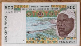 WEST AFRICAN ,  P 310Cd ,  500 Francs , 1994 , Almost UNC  Presque Neuf , - West African States