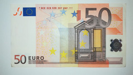 EURO-Germany 50 EURO (X) P022 Sign Trichet - 50 Euro