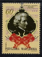 MACEDONIA 2006 Mozart Birth Anniversary  MNH / **..  Michel  387 - Macedonia Del Nord