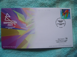 FDC Birmingham 2022 Commonwealth Games, Aquatics Diving - 2021-... Decimal Issues