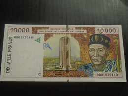 WEST AFRICAN ,  P 314Ci ,  10000 Francs , 2000 , Almost UNC  Presque Neuf , - Westafrikanischer Staaten