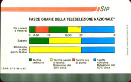 G 30 C&C 1129 SCHEDA NUOVA MAGNETIZZATA FASCE ORARIE 30.06.91 TP 5 OCR COME FOTO - [3] Fehlliste