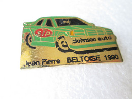 PIN'S    MERCEDES BENZ  190 SUPERTOURISME JEAN PIERRE BELTOISE   1990  STP  JOHNSON  Email Grand Feu - Mercedes